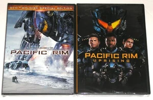 Action Sci-Fi DVD Lot - Pacific Rim & Pacific Rim: Uprising (New) - Picture 1 of 1