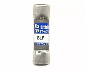Littelfuse Brand BLF02.5(BLF2.5) 2.5Amp 250V Laminated Body Fast-Acting Midget F - Picture 1 of 2