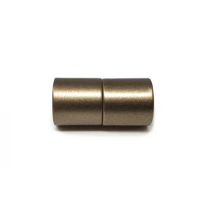 Magnetic Kumihimo Clasp Acrylic Matte Bronze 10mm Jeweller's BeadSmith - Picture 1 of 3