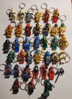 Minifigur Schlüsselanhänger "Ninjago Ninjas" Auswahl [NIN-00]