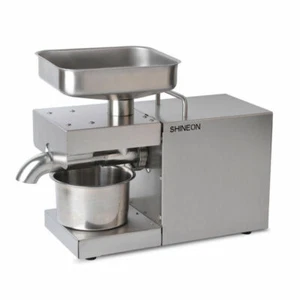 Máquina de prensa de aceite de acero inoxidable automática prensa expulsadora de extracción de aceite caliente frío - Imagen 1 de 4