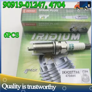 For 2007-2015 LEXUS RX350 V6-3.5L 6 Pack Denso Iridium TT Spark Plugs - Picture 1 of 6