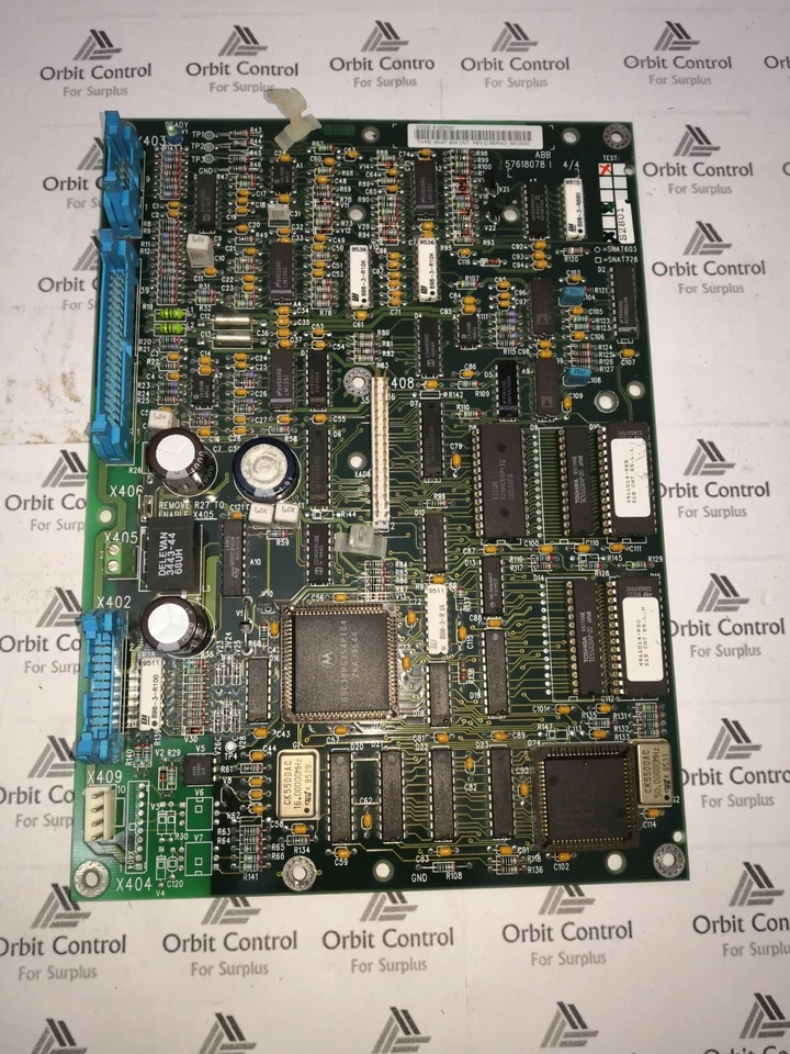 ABB SNAT 603 CNT / REV: D / SNAT603CNT / Control Board Code: 61007041 - Image 1 of 4
