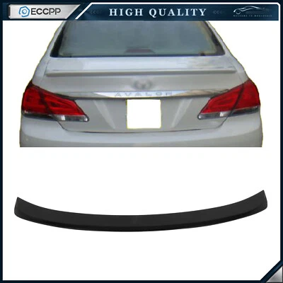 Rear Spoiler Fits 2011-2012 Toyota Avalon Glossy Black Painted ABS Foto 1 de 4