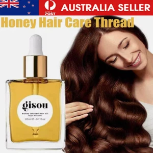 Gisou Honey Infused Hair Oil 0.7 oz Damaged Hair Fizz Split Ends - Picture 1 of 11