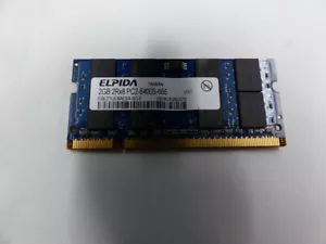 ELPIDA 2GB 2RX8 PC2-6400S-666 MEMORY CARD EBE21UE8AESA-8G-F - Picture 1 of 1