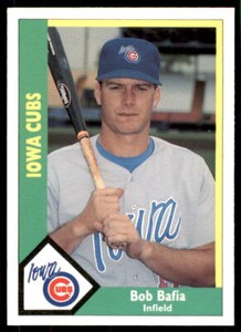 1990 CMC Bob Bafia Iowa Cubs #
