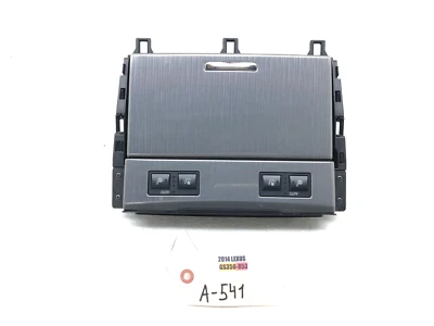 2013-2015 LEXUS GS450H GS350 CONSOLE CUP HOLDER W/ SEAT HEAT+COOL CONTROL SWITCH - Image 1 of 4