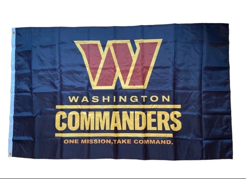 Washington Pro Football Team Flag 3 x 5 Tailgate Flag Mancave Football Banner Cover