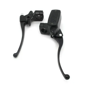 Black Brake Clutch Levers For Honda VT250 NV400 NV600 NV750C2 VF750 VT750C VT110 - Picture 1 of 6
