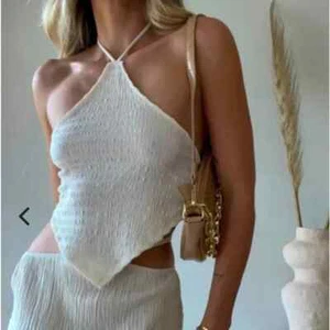 Brand New Summer Bandana Top – Size Small – Smocked Halter Style – Off-White - Picture 1 of 3