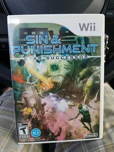 Sin & Punishment: Star Successor Nintendo Wii Complete FREE Same Day Shipping - Picture 1 of 3