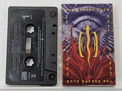 THE ESCAPE CLUB - CALL IT POISON (Cassette Single, 1991, Atlantic) 4-87759 - Image 1 of 2