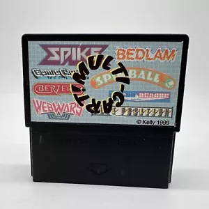 Vectrex Multicart Kelly 1999 Spike Bedlam Web Wars Berzerk Etc TESTED WORKS! - Picture 1 of 3