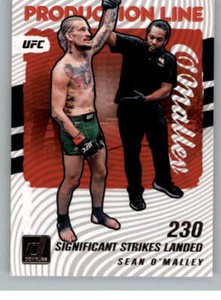 2022 Donruss Production Line #8 Sean O'Malley Bantamweight MMA UFC Card ID:30591