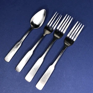 Colony Brandware by Wallace Stainless Fork Teaspoon LOT 4 PC Korea Flatware - Picture 1 of 10