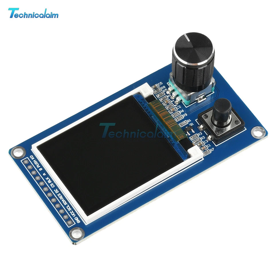 1.8/2.4inch LCD TFT Screen Display Module with EC11 Rotary Encoder SPI Interface - Bild 1 von 4