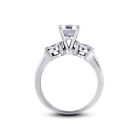 1.93ct F-SI2 Round Natural Certified Diamonds 950 PL. Classic Engagement Ring