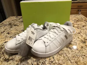 Neu Adidas Campus SK Damen weiß Sportschuhe Größe 7,5 Sneaker mit Karton " - Bild 1 von 8