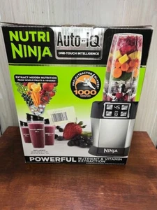 Nutri Ninja Personal Blender Auto IQ BL4382 3 Tassen Originalverpackt Nie Benutzt Modell 2014 - Bild 1 von 4