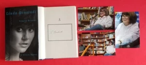 LINDA RONSTADT SIGNED AUTOGRAPHED BOOK "SIMPLE DREAMS" WITH 3 REAL PHOTOS - Picture 1 of 2
