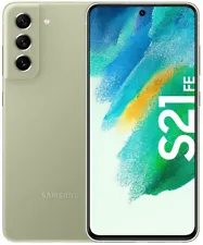 Samsung Galaxy S21 FE 5G 128GB G990B Dual Sim Olive, Sehr gut – Refurbished