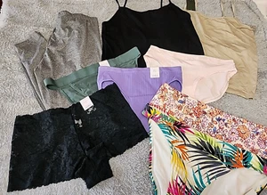 Women's Underwear/ Swimsuit Bundle- 9 pieces- Size Large - Picture 1 of 6