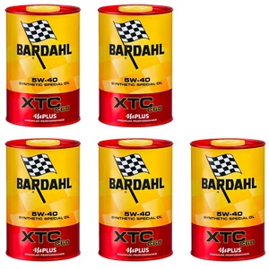 Bardhal Xtc C60 5W40 Aceite De Motor Sintético Lata Roja 5 Litros - Imagen 1 de 9