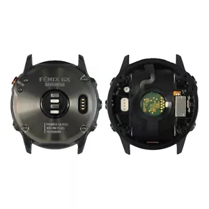 Original Garmin Fenix 6X Pro Solar Main Shell Frame Housing HR (Black) Parts - Picture 1 of 1