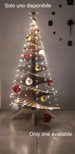 Albero di Natale 2025 Edizione limitata, alto 210 cm, 105 rami tutti singolari - Foto 1 di 12