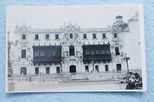 Palacio Arzobispal - Lima, Peru - (RPPC) - Picture 1 of 2