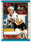 1989-90 O-Pee-Chee #190 Craig Janney RC Rookie Card, Boston Bruins. rookie card picture