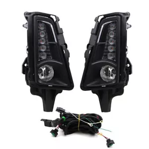 Pair LED DRL Daytime Running Light Fog Lamp For 2019-2021 Toyota Hiace Commuter - Picture 1 of 3