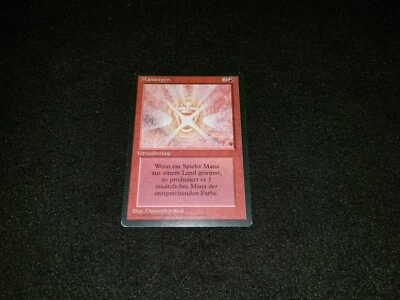 MTG 1x Revised red rare LP German FBB Mana Flare - ships w/ tracking - Image 1 of 2