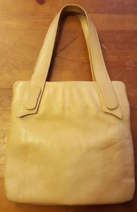 Vintage, Jane Shilton, beige/taupe, Leder, Organizer Handtasche (1970er Jahre) - Bild 1 von 10