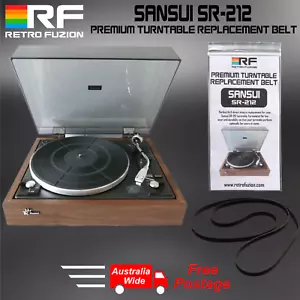 SANSUI SR-212 Premium Turntable Replacement Belt - - Picture 1 of 3