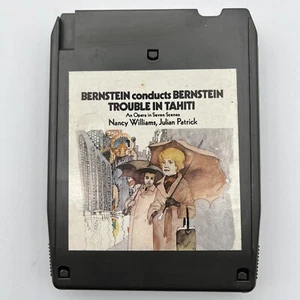 Bernstein - Trouble in Tahiti - Restored Quad 8 Track Tape - New Pad & Splice - Foto 1 di 6