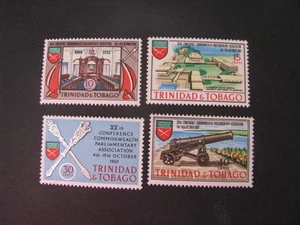 Trinidad & Tobago Stempelset Scott # 169-172 unbenutzt... kostenloser internationaler Versand - Bild 1 von 4