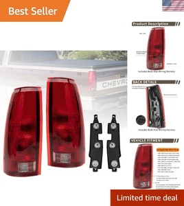 Gruppo fanale posteriore compatibile con camion Chevy GMC C/K 1988-1998, 1995-2000.. - Foto 1 di 8