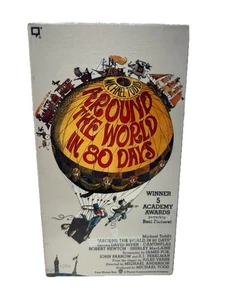 Around The World In 80 Days 2 VHS Set SEALED  WHV Stamps - Picture 1 of 7