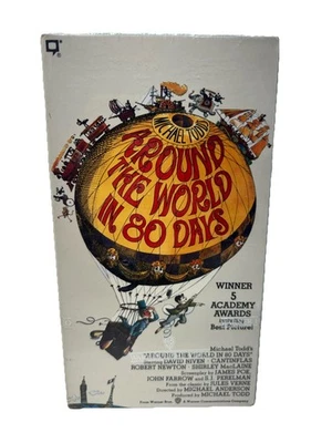 Around The World In 80 Days 2 VHS Set SEALED  WHV Stamps - Image 1 of 4