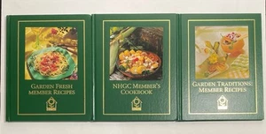 National Home Gardening Club Hardcover Lot of 3 Gardener’s Library Cookbooks Rec - Picture 1 of 10