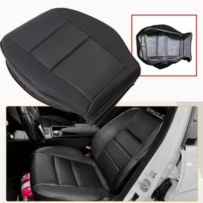 For 2008-2014 Mercedes Benz C2500 C300 C350 Driver Bottom Seat Cover Black - Image 1 of 4