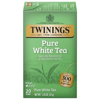Twinings Origins Фуцзянь Китайский Чистый Белый Чай в Пакетиках 20 Чайных Пакетиков - Изображение 1 из 4