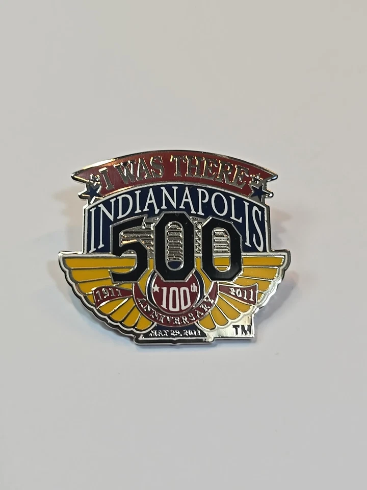 Indianapolis 500 "I Was There" Lapel Pin 100th Anniversary 1911-2011 - Image 1 of 4