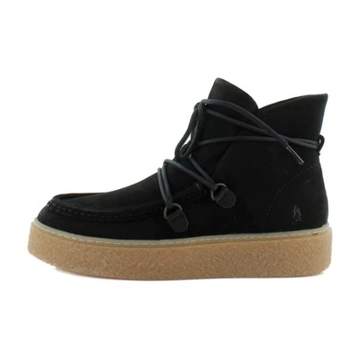 Hush Puppies Bridget Chukka Women's Boots Bold Black Suede - Image 1 of 4