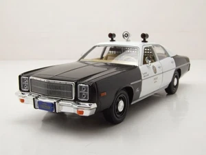 Plymouth Fury 1978 schwarz LAPD Los Angeles Police Department 1:24 Greenlight - Bild 1 von 9