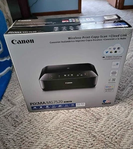 Nueva impresora de inyección de tinta Canon Pixma MG7520 copia escaneo impresión (negra) nueva en caja - Imagen 1 de 1