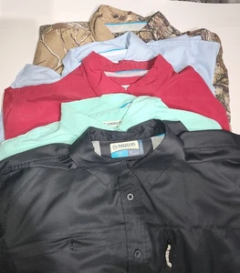Camisas Magallanes Fish Gear. 5 camisas, 1 manga larga, 4 manga corta - Imagen 1 de 22