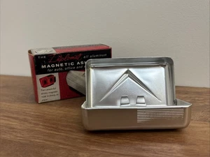 1950's Cadillac Aluminum Magnetic Metal Dashboard Ashtray JA-38 Vintage OEM - Picture 1 of 11
